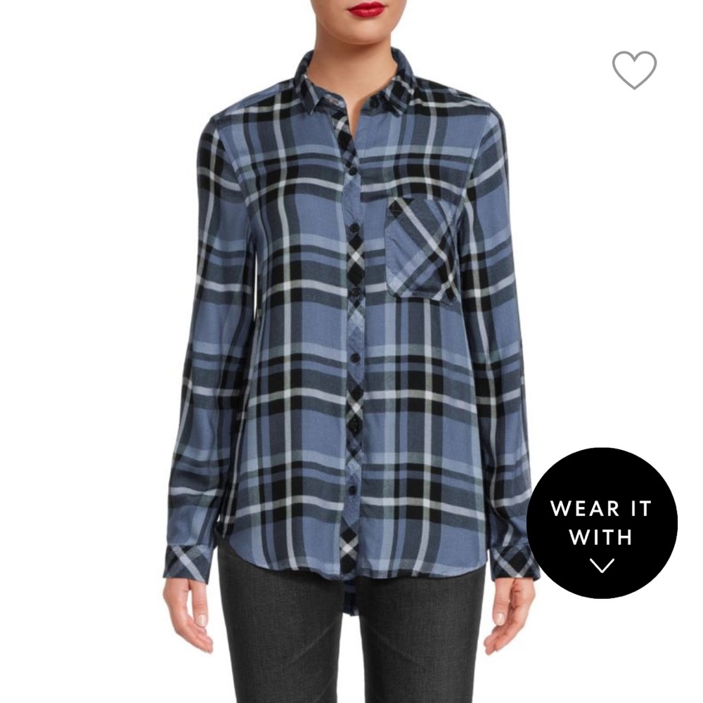 Beach Lunch Lounge plaid Button Down